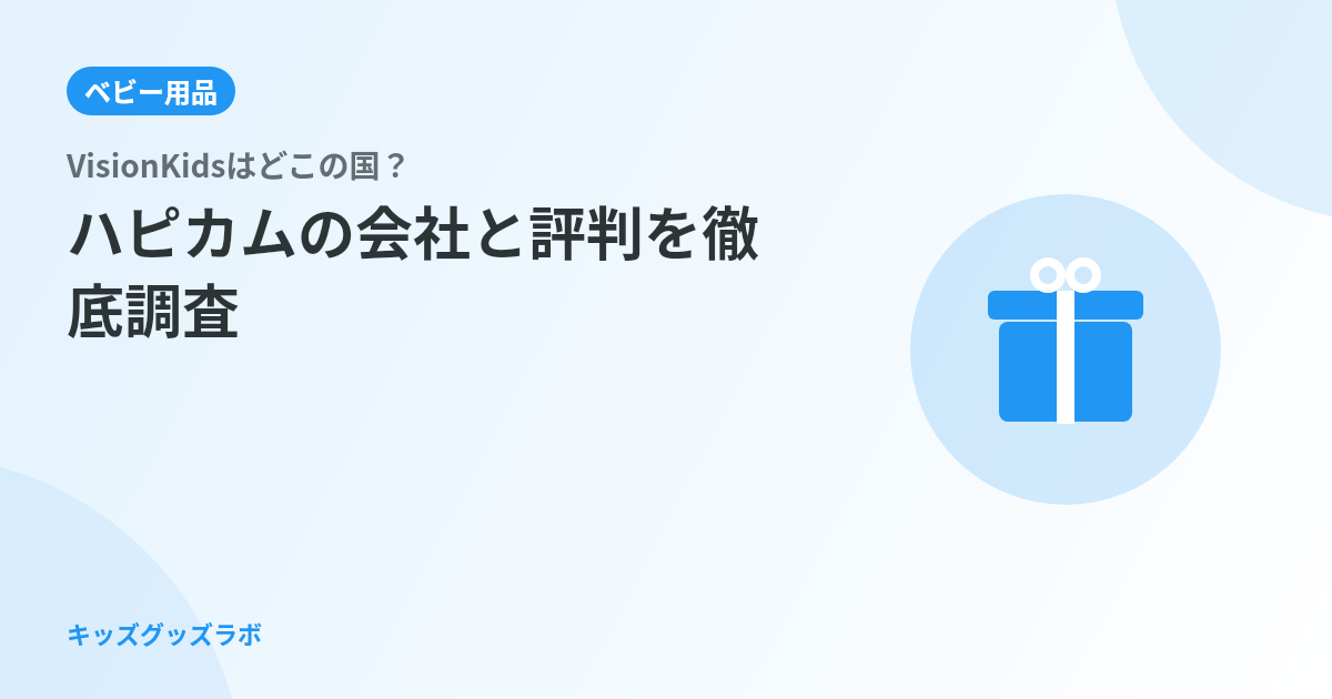 VisionKidsはどこの国？ハピカムの会社と評判を徹底調査